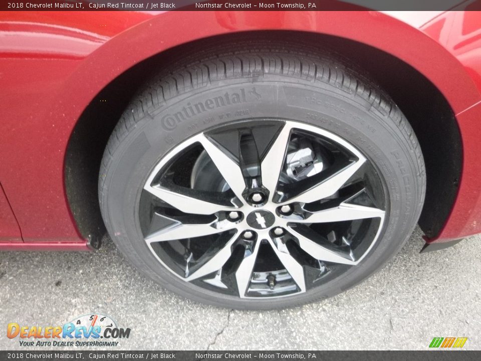 2018 Chevrolet Malibu LT Cajun Red Tintcoat / Jet Black Photo #7