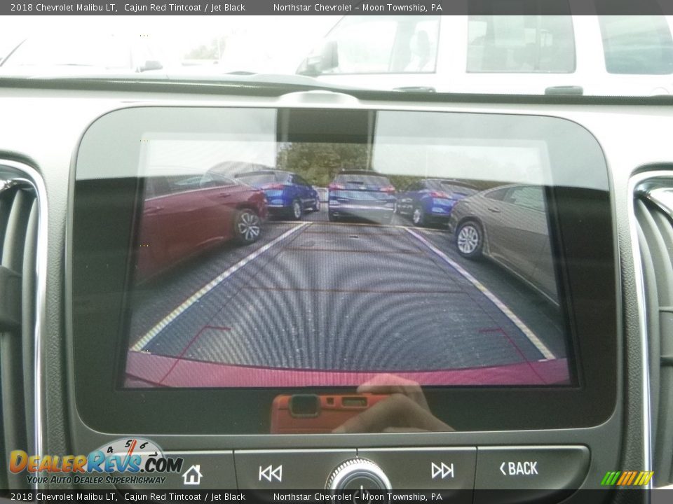 2018 Chevrolet Malibu LT Cajun Red Tintcoat / Jet Black Photo #17