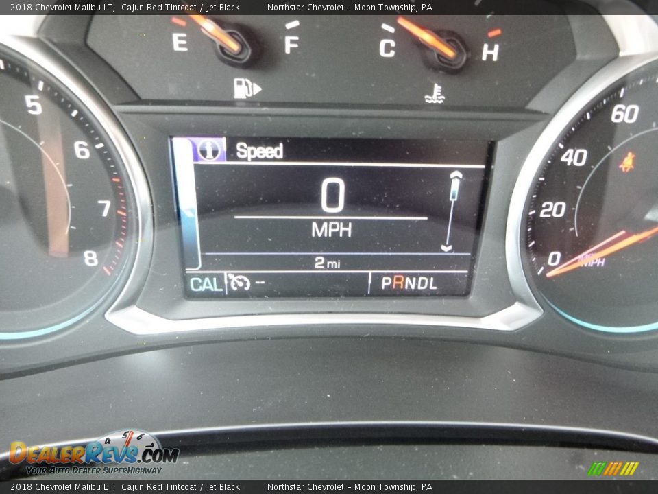 2018 Chevrolet Malibu LT Cajun Red Tintcoat / Jet Black Photo #20