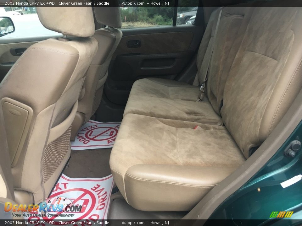 2003 Honda CR-V EX 4WD Clover Green Pearl / Saddle Photo #12