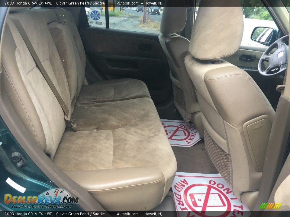 2003 Honda CR-V EX 4WD Clover Green Pearl / Saddle Photo #13