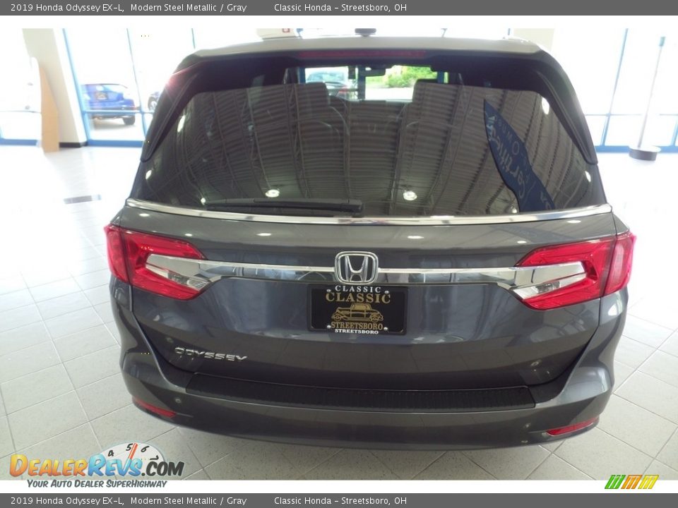 2019 Honda Odyssey EX-L Modern Steel Metallic / Gray Photo #5