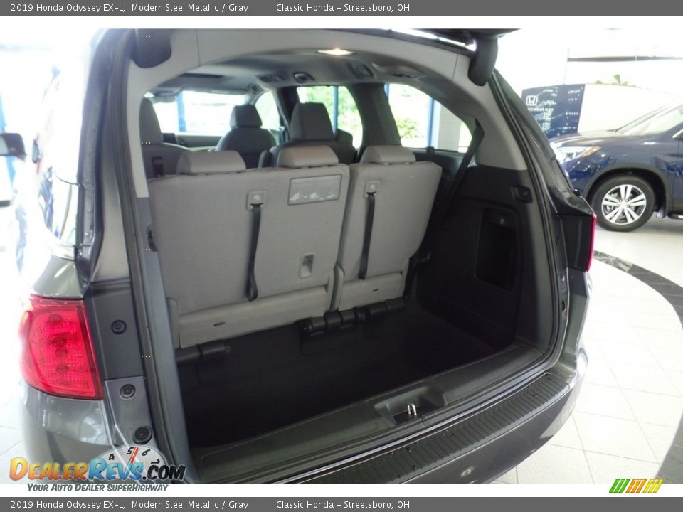 2019 Honda Odyssey EX-L Modern Steel Metallic / Gray Photo #14