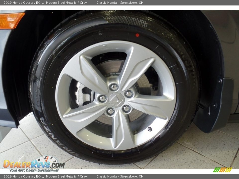 2019 Honda Odyssey EX-L Modern Steel Metallic / Gray Photo #16