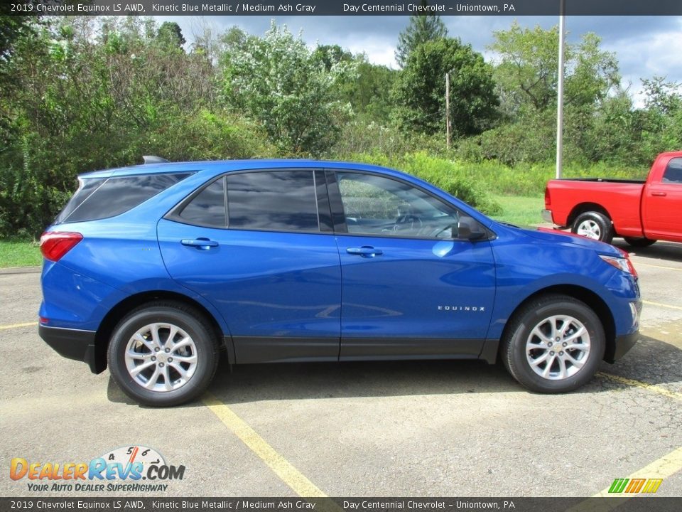 2019 Chevrolet Equinox LS AWD Kinetic Blue Metallic / Medium Ash Gray Photo #2