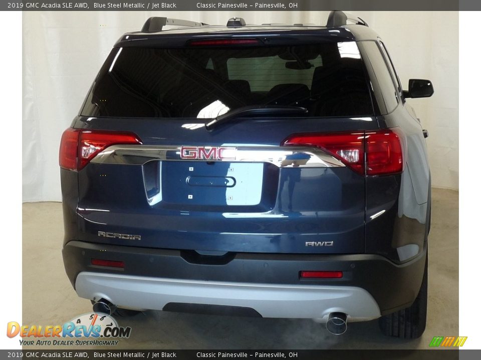 2019 GMC Acadia SLE AWD Blue Steel Metallic / Jet Black Photo #3