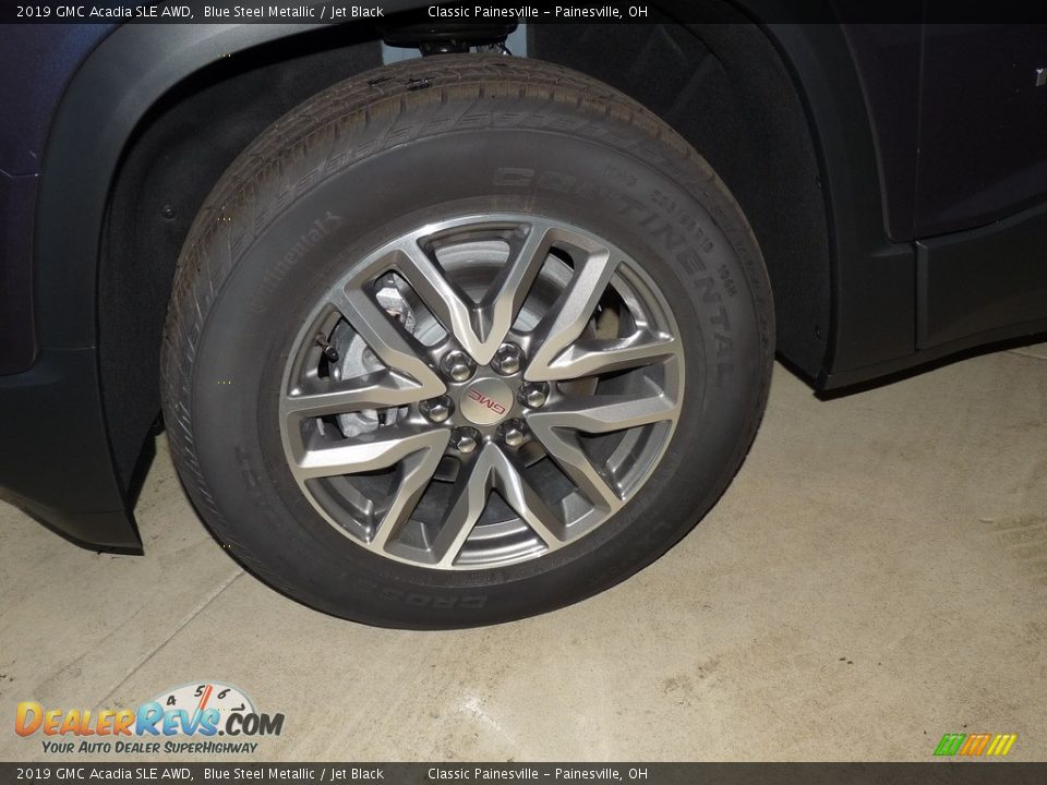 2019 GMC Acadia SLE AWD Blue Steel Metallic / Jet Black Photo #5
