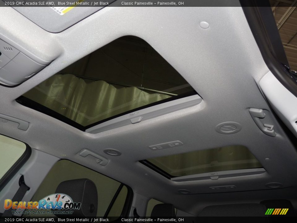2019 GMC Acadia SLE AWD Blue Steel Metallic / Jet Black Photo #6