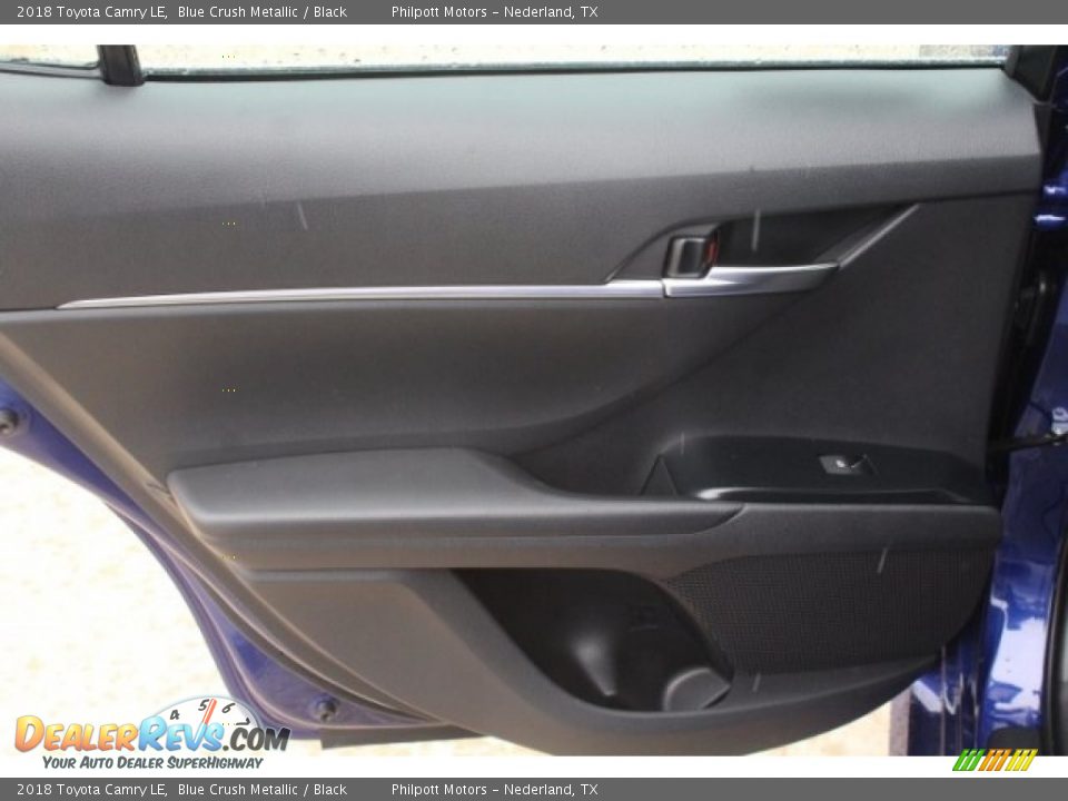 2018 Toyota Camry LE Blue Crush Metallic / Black Photo #22