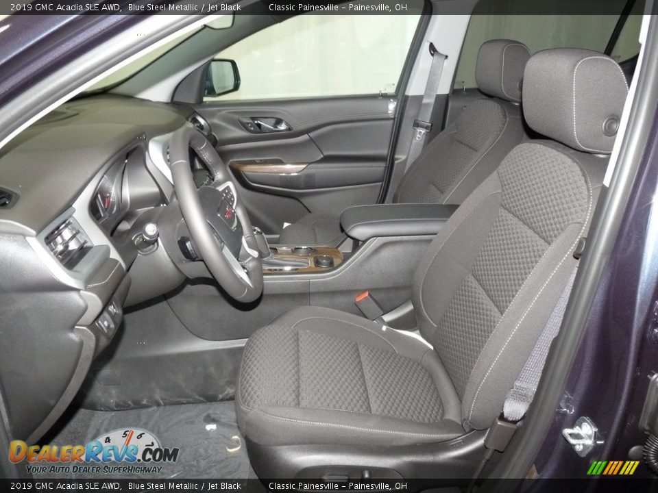 2019 GMC Acadia SLE AWD Blue Steel Metallic / Jet Black Photo #7