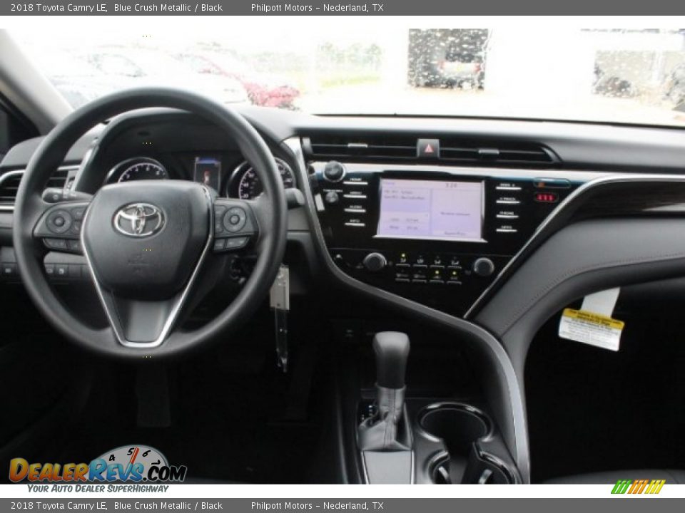 2018 Toyota Camry LE Blue Crush Metallic / Black Photo #24