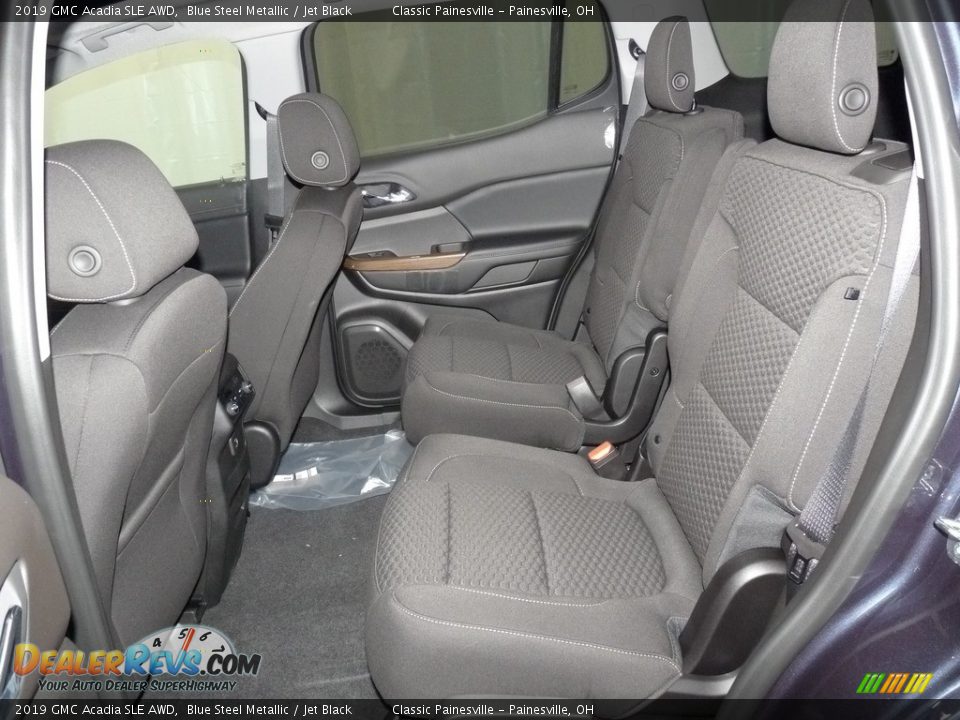 2019 GMC Acadia SLE AWD Blue Steel Metallic / Jet Black Photo #8