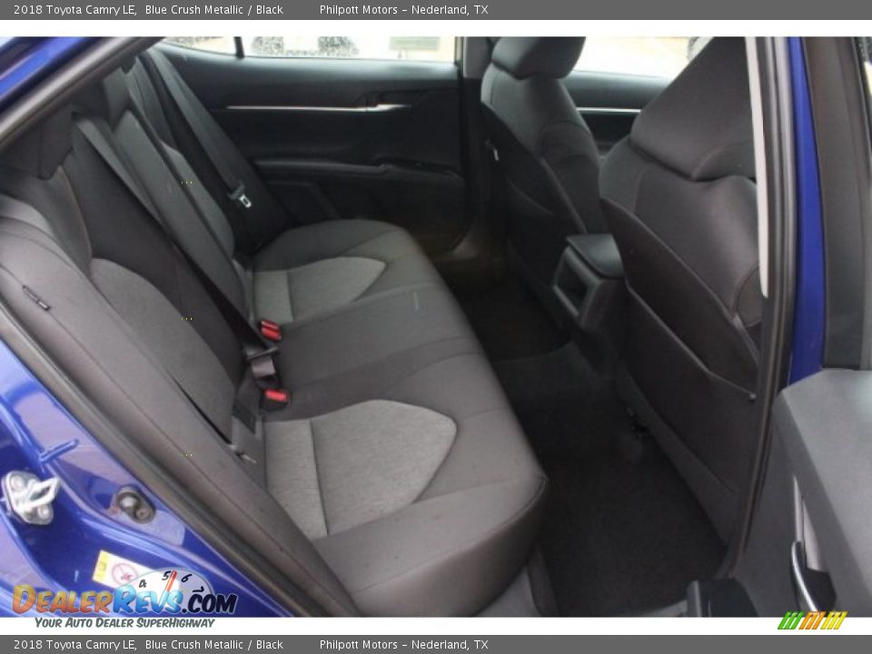 2018 Toyota Camry LE Blue Crush Metallic / Black Photo #28