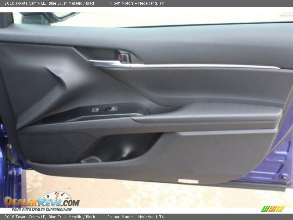 2018 Toyota Camry LE Blue Crush Metallic / Black Photo #29