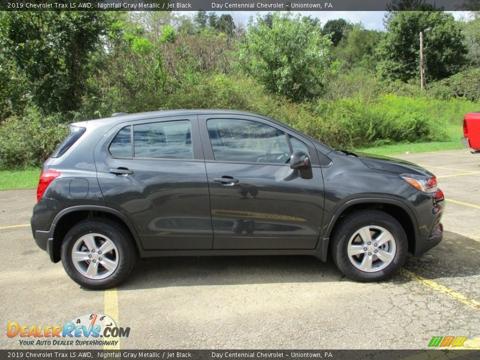 2019 Chevrolet Trax LS AWD Nightfall Gray Metallic / Jet Black Photo #2