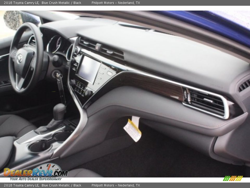 2018 Toyota Camry LE Blue Crush Metallic / Black Photo #30