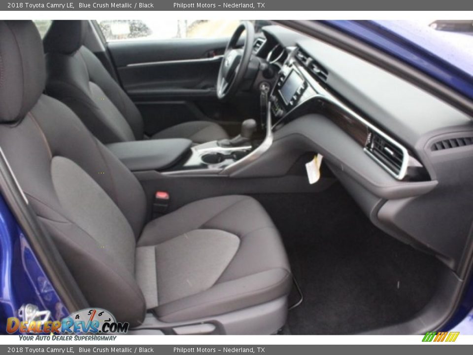 2018 Toyota Camry LE Blue Crush Metallic / Black Photo #31