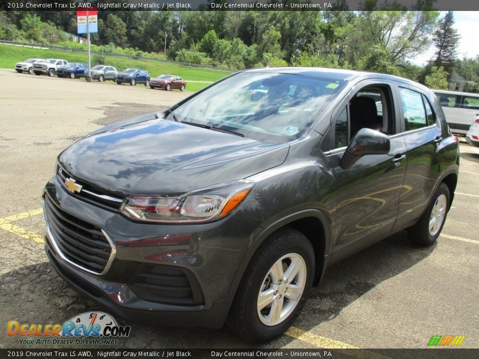 2019 Chevrolet Trax LS AWD Nightfall Gray Metallic / Jet Black Photo #4
