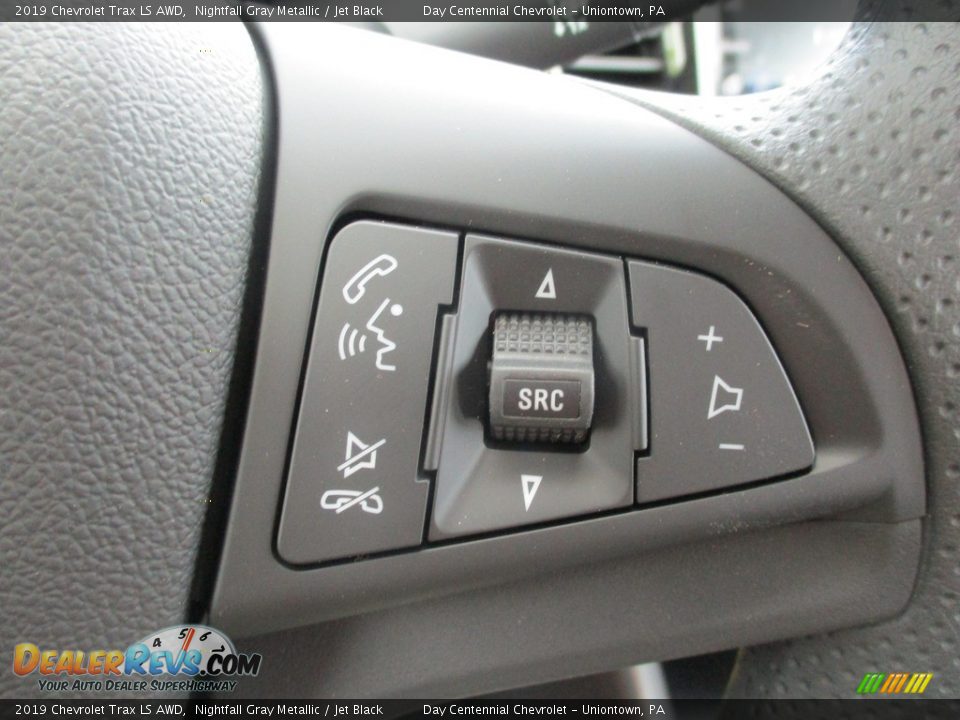 2019 Chevrolet Trax LS AWD Nightfall Gray Metallic / Jet Black Photo #12