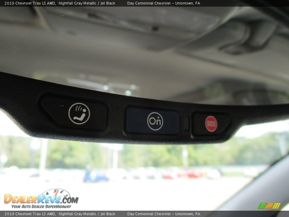 2019 Chevrolet Trax LS AWD Nightfall Gray Metallic / Jet Black Photo #13