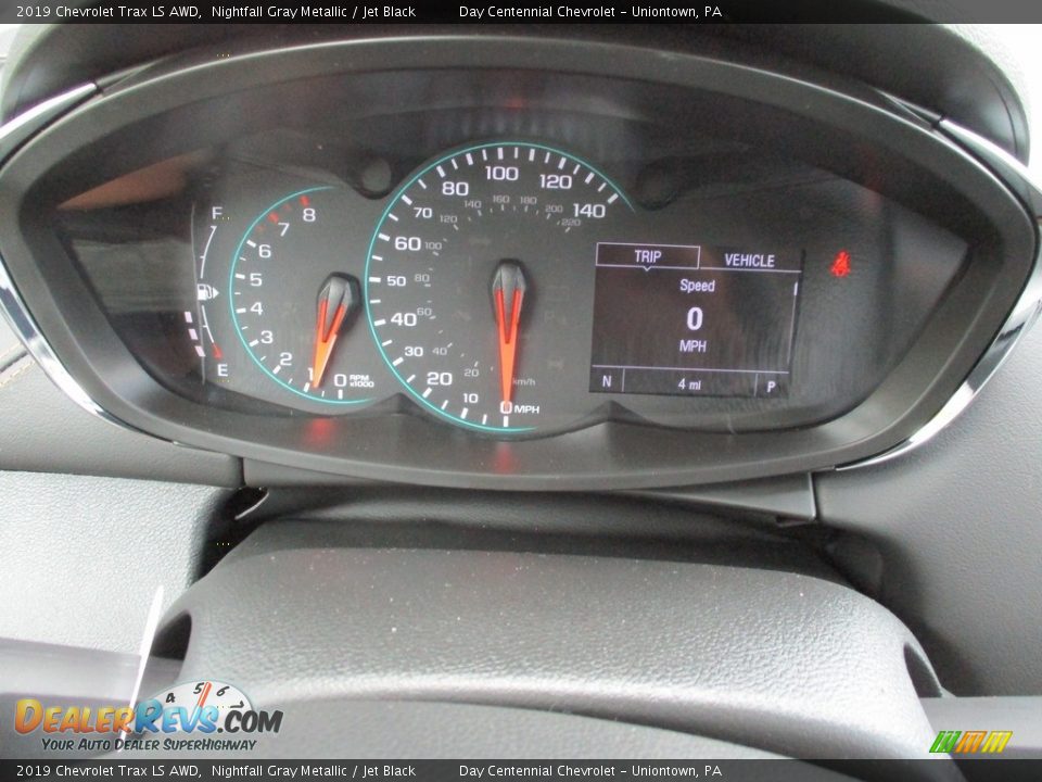 2019 Chevrolet Trax LS AWD Nightfall Gray Metallic / Jet Black Photo #15