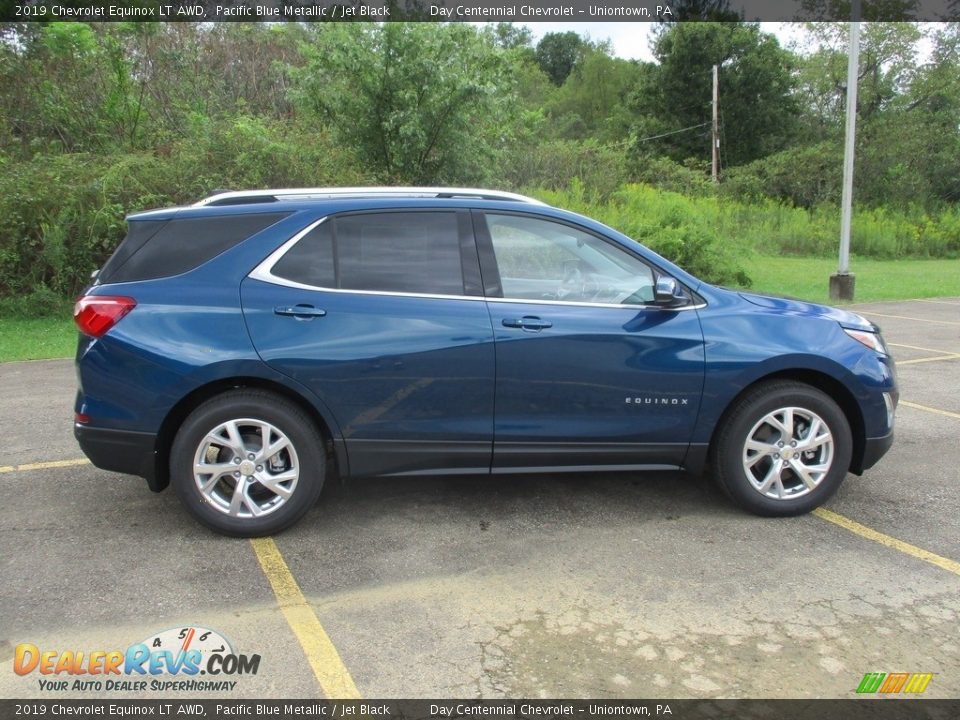 2019 Chevrolet Equinox LT AWD Pacific Blue Metallic / Jet Black Photo #2