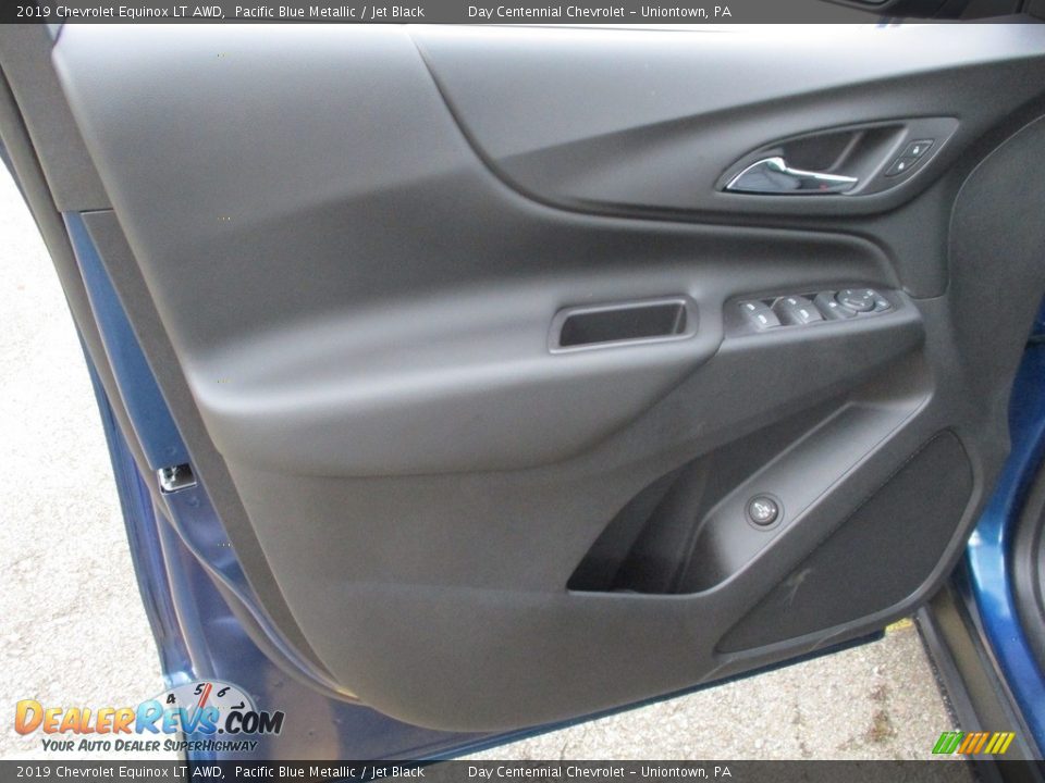 2019 Chevrolet Equinox LT AWD Pacific Blue Metallic / Jet Black Photo #5