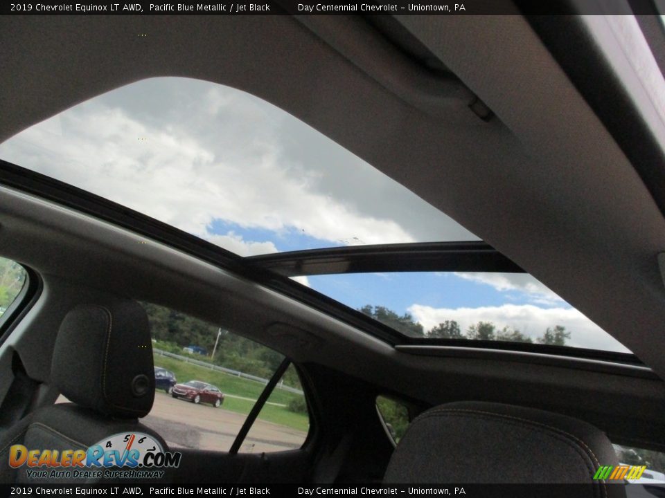 2019 Chevrolet Equinox LT AWD Pacific Blue Metallic / Jet Black Photo #6