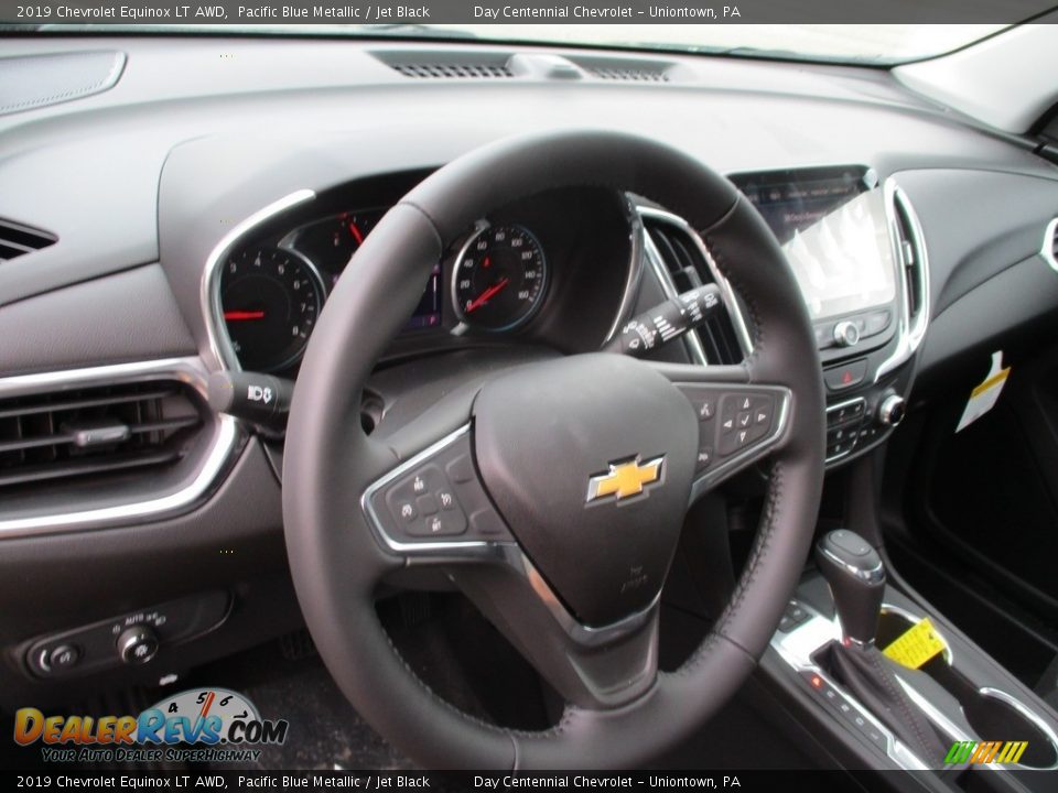 2019 Chevrolet Equinox LT AWD Pacific Blue Metallic / Jet Black Photo #9