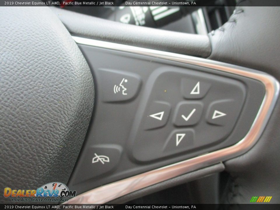 2019 Chevrolet Equinox LT AWD Pacific Blue Metallic / Jet Black Photo #13
