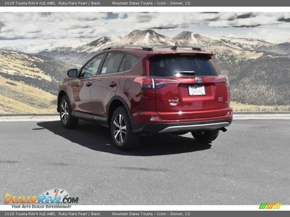 2018 Toyota RAV4 XLE AWD Ruby Flare Pearl / Black Photo #3