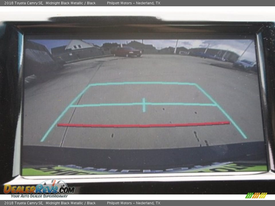 2018 Toyota Camry SE Midnight Black Metallic / Black Photo #15