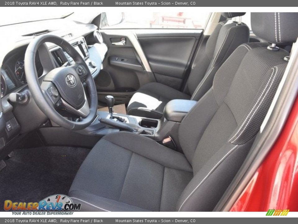 2018 Toyota RAV4 XLE AWD Ruby Flare Pearl / Black Photo #6