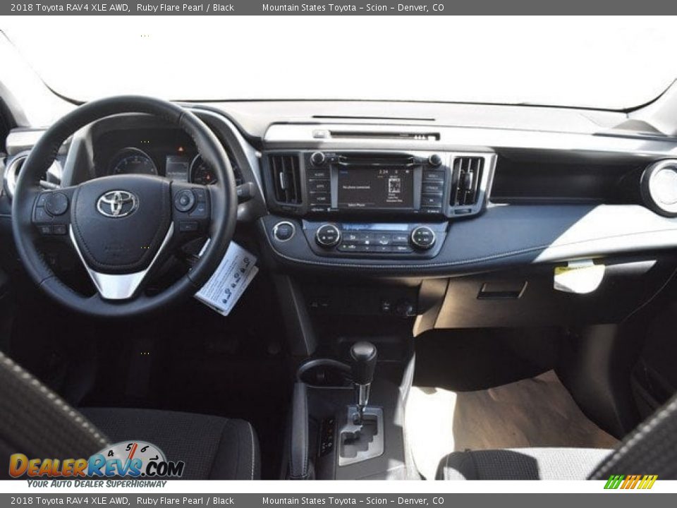 2018 Toyota RAV4 XLE AWD Ruby Flare Pearl / Black Photo #8