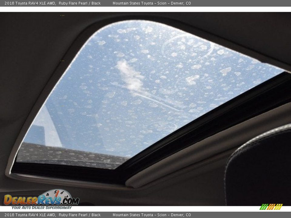 2018 Toyota RAV4 XLE AWD Ruby Flare Pearl / Black Photo #9