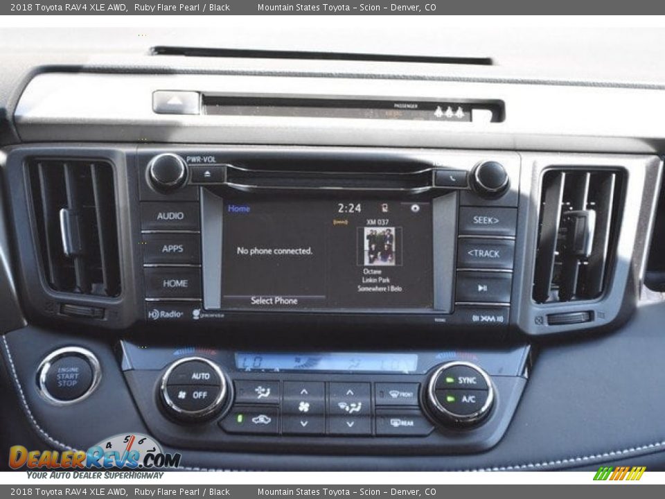 2018 Toyota RAV4 XLE AWD Ruby Flare Pearl / Black Photo #10