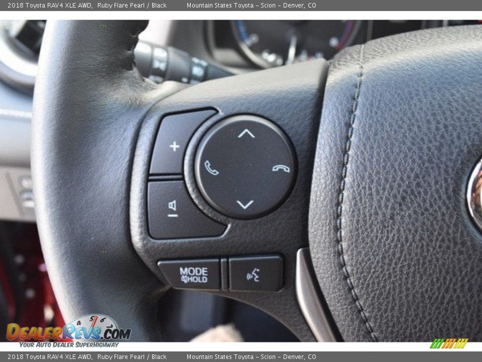 2018 Toyota RAV4 XLE AWD Ruby Flare Pearl / Black Photo #27