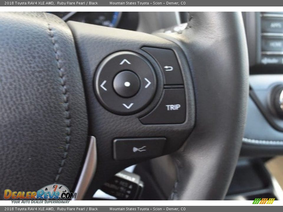 2018 Toyota RAV4 XLE AWD Ruby Flare Pearl / Black Photo #28