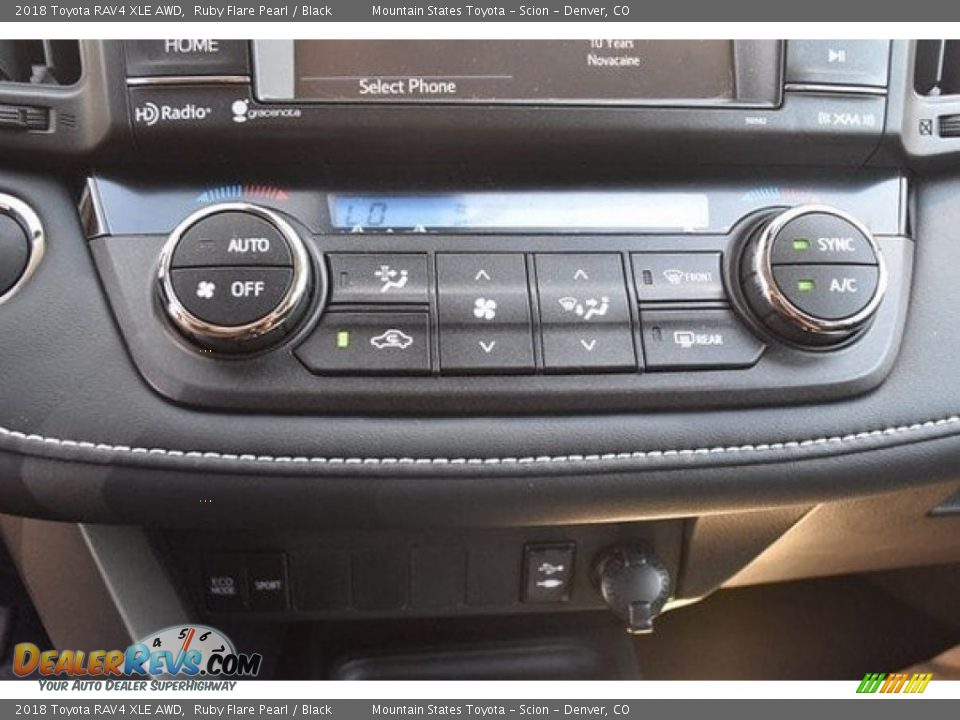 2018 Toyota RAV4 XLE AWD Ruby Flare Pearl / Black Photo #30