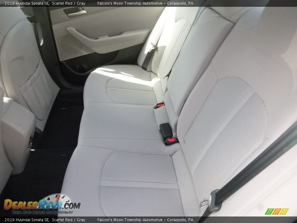 Rear Seat of 2019 Hyundai Sonata SE Photo #8