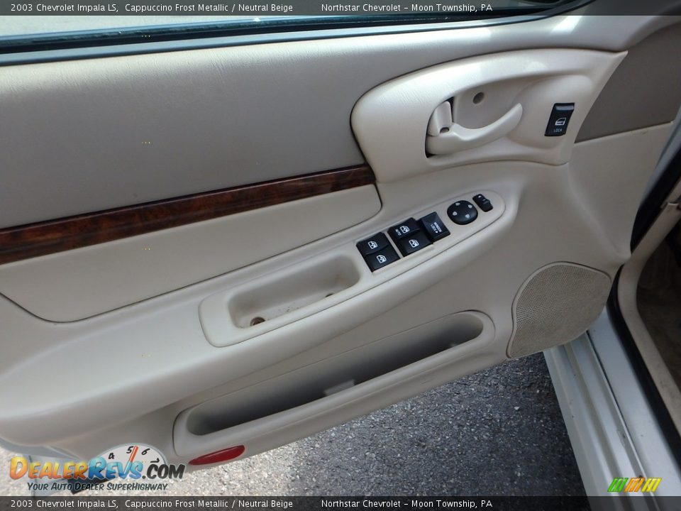 2003 Chevrolet Impala LS Cappuccino Frost Metallic / Neutral Beige Photo #11