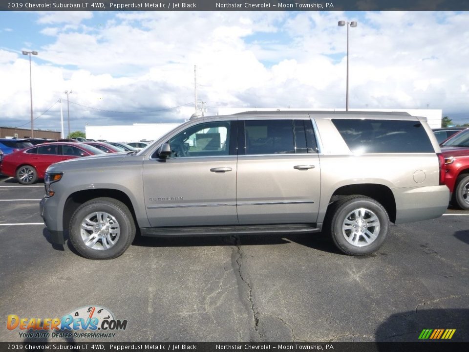 2019 Chevrolet Suburban LT 4WD Pepperdust Metallic / Jet Black Photo #2