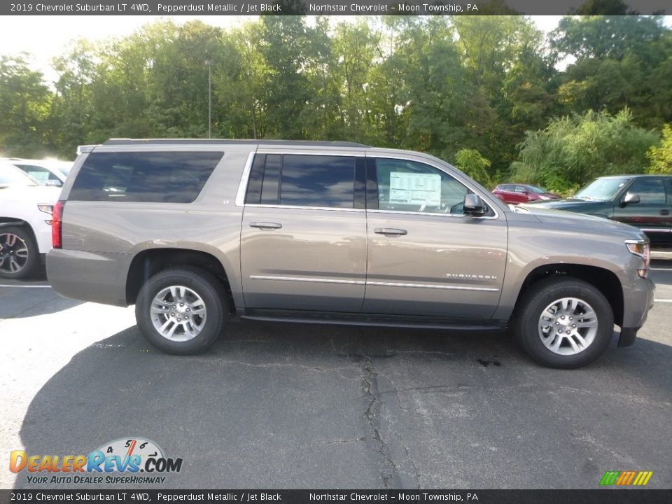 2019 Chevrolet Suburban LT 4WD Pepperdust Metallic / Jet Black Photo #6