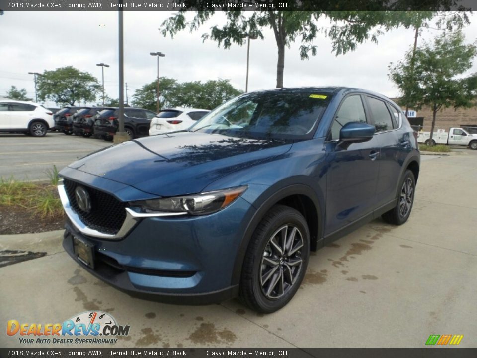 2018 Mazda CX-5 Touring AWD Eternal Blue Metallic / Black Photo #1