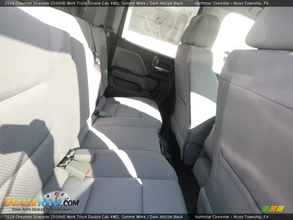 2019 Chevrolet Silverado 2500HD Work Truck Double Cab 4WD Summit White / Dark Ash/Jet Black Photo #11