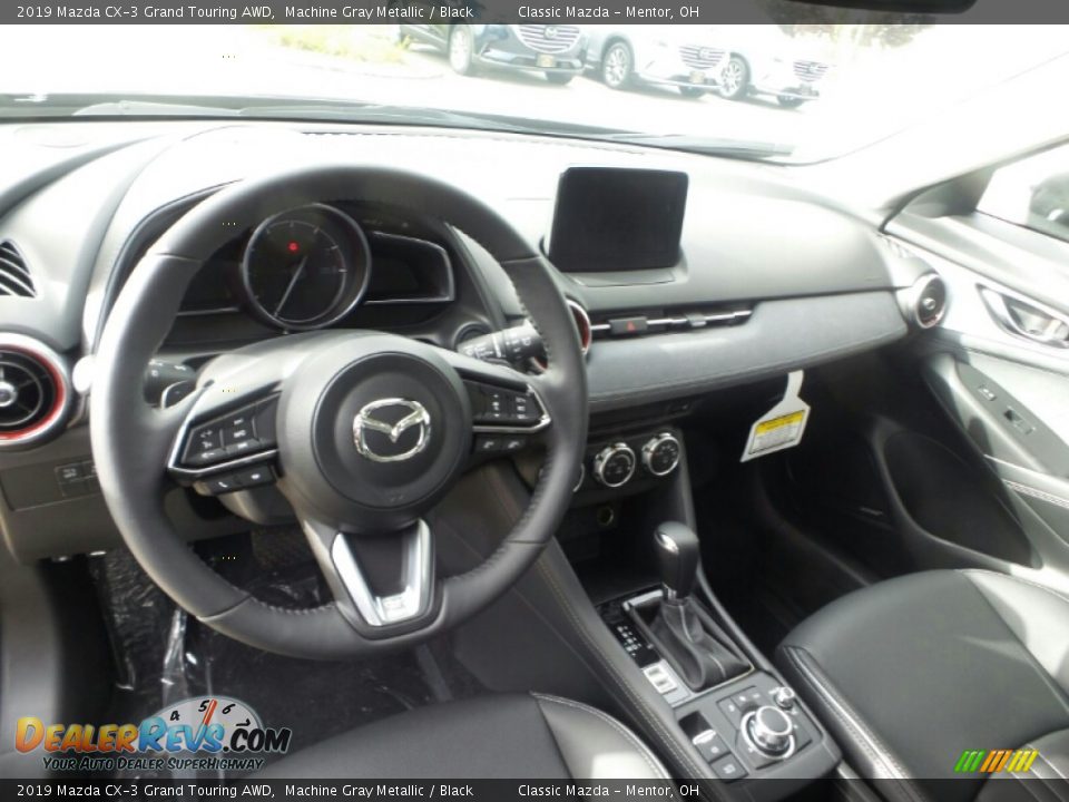 2019 Mazda CX-3 Grand Touring AWD Machine Gray Metallic / Black Photo #3