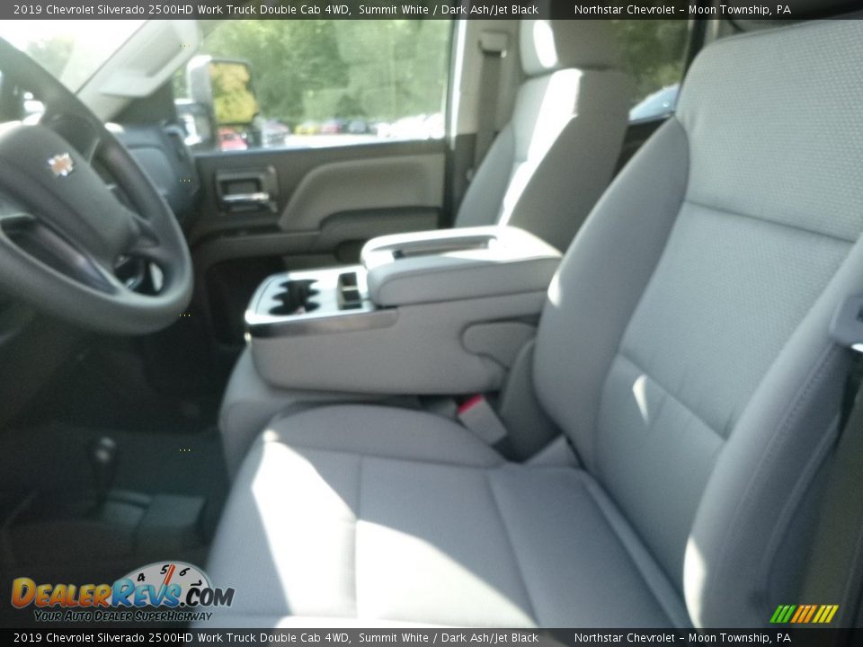 2019 Chevrolet Silverado 2500HD Work Truck Double Cab 4WD Summit White / Dark Ash/Jet Black Photo #15
