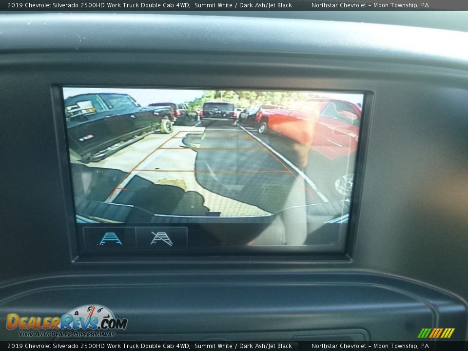 2019 Chevrolet Silverado 2500HD Work Truck Double Cab 4WD Summit White / Dark Ash/Jet Black Photo #18
