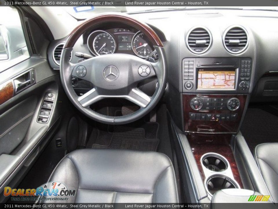 2011 Mercedes-Benz GL 450 4Matic Steel Grey Metallic / Black Photo #14
