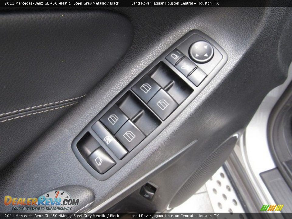 2011 Mercedes-Benz GL 450 4Matic Steel Grey Metallic / Black Photo #26